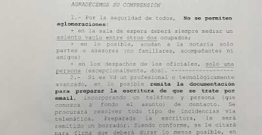 Notaría de Dña. Milagros Mantilla de los Ríos Vergara