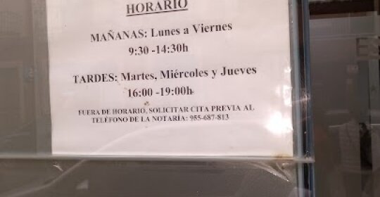 Notaria Juan Luis Nieto De Magriña De Alcala De Guadaira